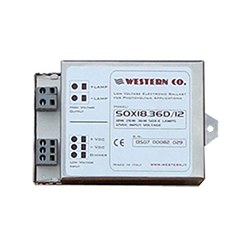 Electronic Ballast Western SOX18.36D/12