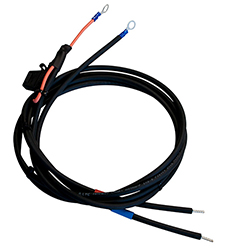 Battery Cable with 20A Fuse no Clamp, with ring terminal M8