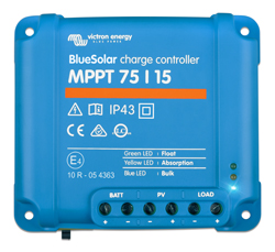 Solarladeregler MPPT Victron BlueSolar MPPT 75/15