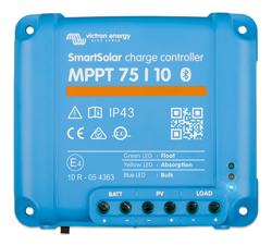 Solarladeregler MPPT Victron SmartSolar 75/10