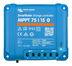 Solar Charge Controller MPPT Victron SmartSolar 75/15