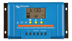 Solar Charge Controller Victron BlueSolar PWM DUO-LCD&USB 12/24V-20A - Bild 1