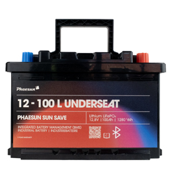 Battery Lithium Phaesun Sun Save 12-100 L Underseat - Bild 2