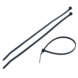Cable Tie Black 200x3.6mm (100-Pack)