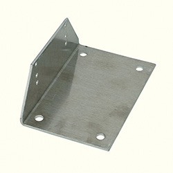 Aluminium Angle Bracket Set MHA 1 (4 Brackets and 8 Tapping Screws)