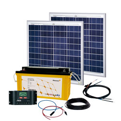 Energy Generation Kit Solar Rise 100W/12V