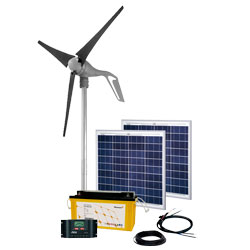 Energy Generation Kit Solar Rise Three 2.0 100W/160W/12V