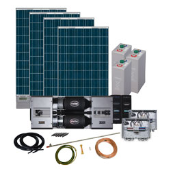 Energy Generation Kit Solar Rise Five 6kW/48V