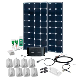 SPR Caravan Kit Solar Peak PRS15 240W | 12V