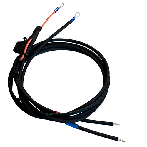 Battery Cable with 30A Fuse no Clamp, with ring terminal M8 - Bild 1