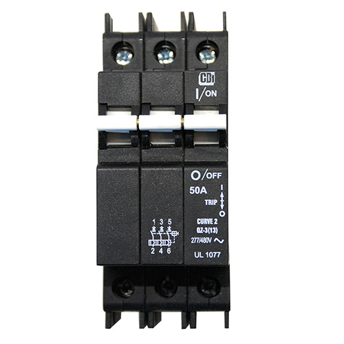 AC Circuit Breaker OBB-50T-480VAC-DIN - Bild 1