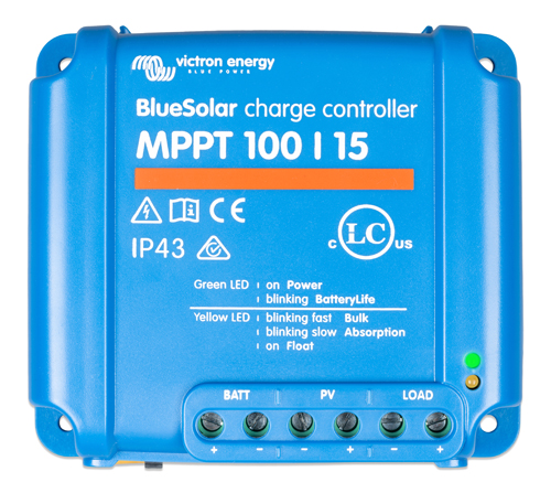 Solar Charge Controller MPPT Victron BlueSolar MPPT 100/15 - Bild 1
