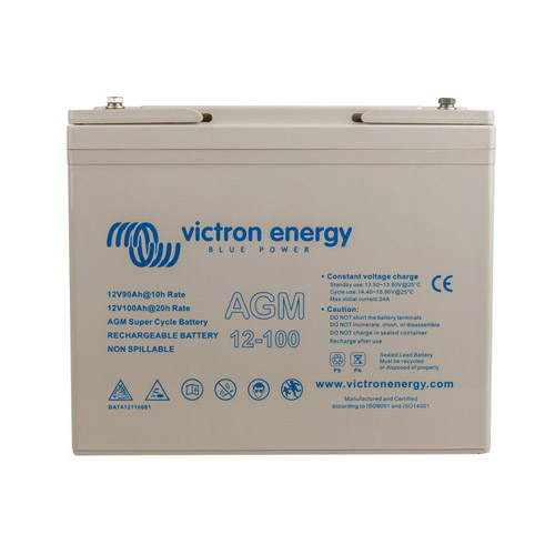 Battery Victron AGM Super Cycle 12V/100Ah - Bild 1