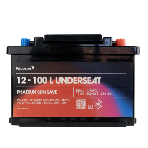 Battery Lithium Phaesun Sun Save 12-100 L Underseat - Bild 1