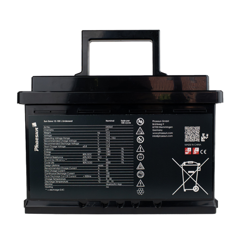Battery Lithium Phaesun Sun Save 12-100 L Underseat - Bild 3