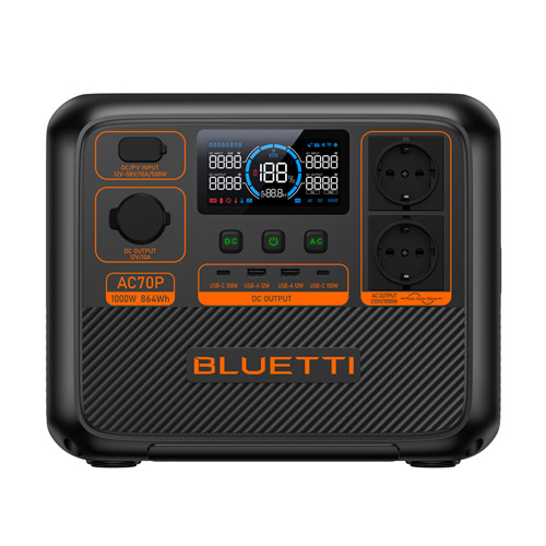 Portable Power Pack Bluetti AC70P - Bild 1