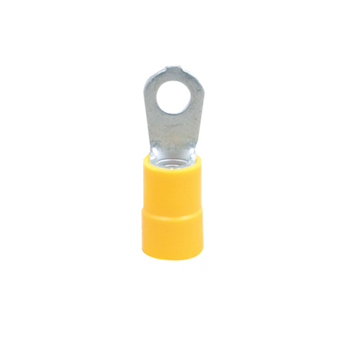 Isolierter Ringkabelschuh 4,0-6,0mm² C6.0M4Y (100er Pack) - Bild 1