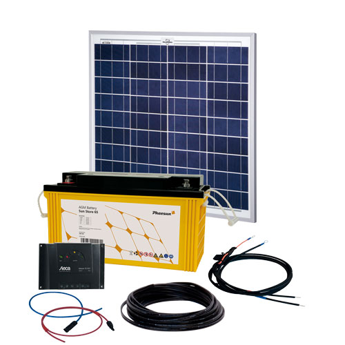 Energy Generation Kit Solar Rise 50W/12V - Bild 1