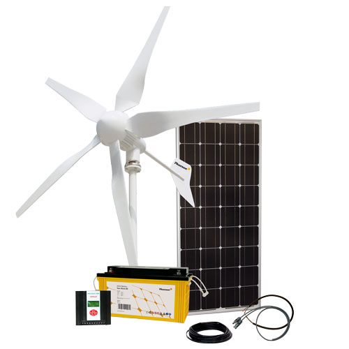 Hybrid Kit Solar Wind One 520W/12V - Bild 1