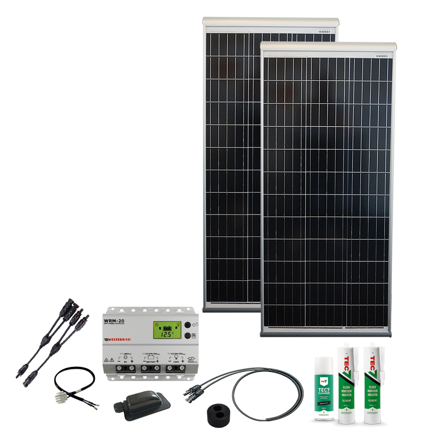 Caravan Kit Base Camp Aero MPPT WRM20 240W | 12V